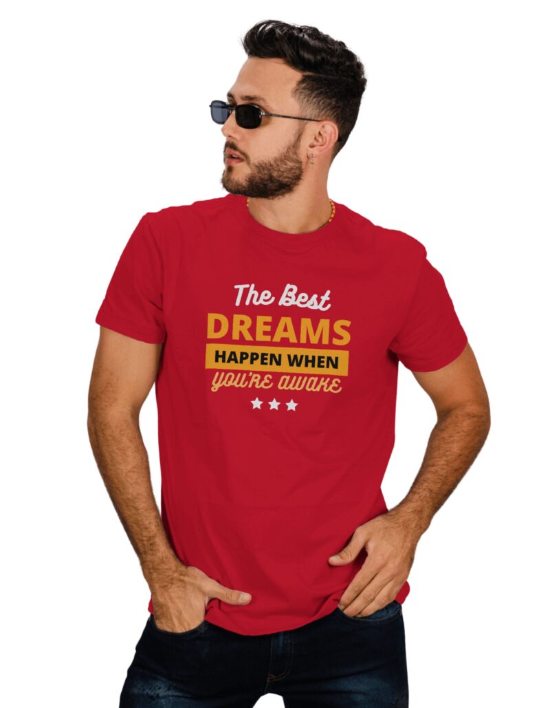 The Best Dreams Happen When You’re Awake Graphic Print - Image 2