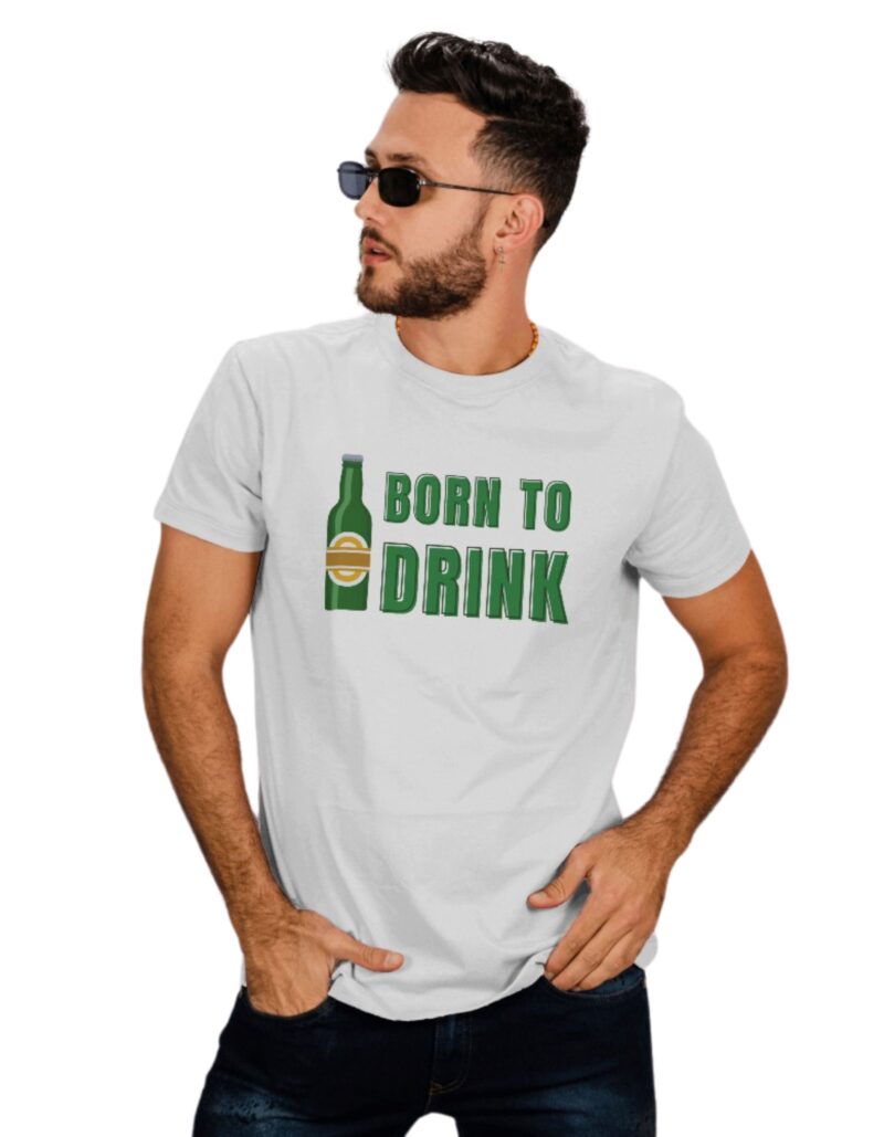 Born to Drink Graphic Print - Image 2