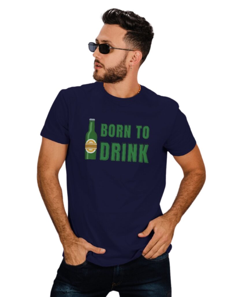 Born to Drink Graphic Print - Image 3