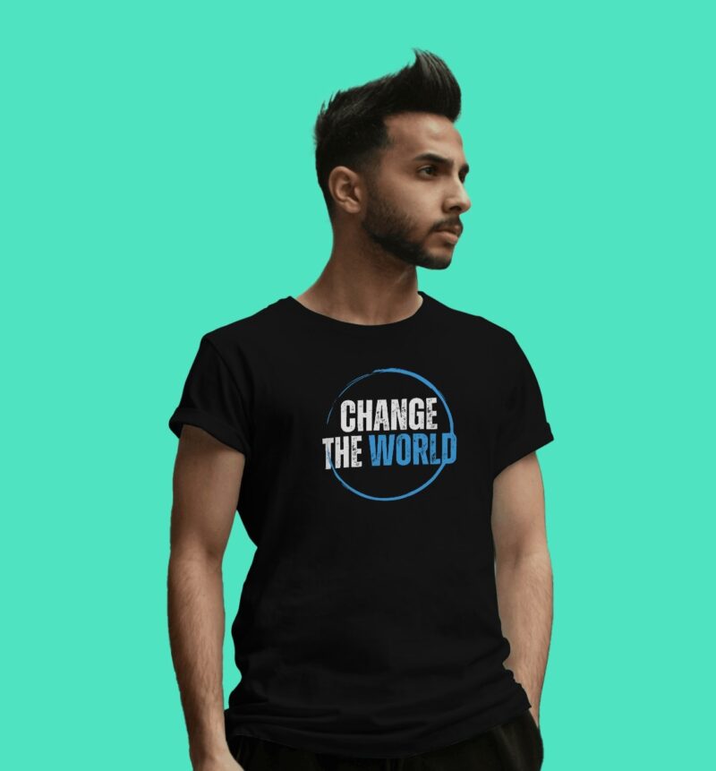 Change The World Graphic Print