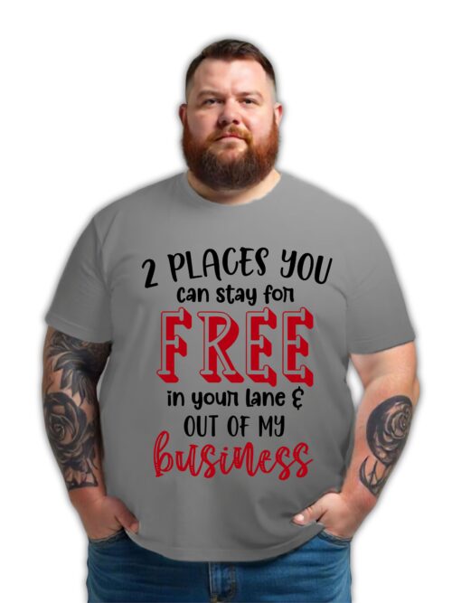 Sarcastic , Witty, Funny, Graphic Print Plus Size T-shirt