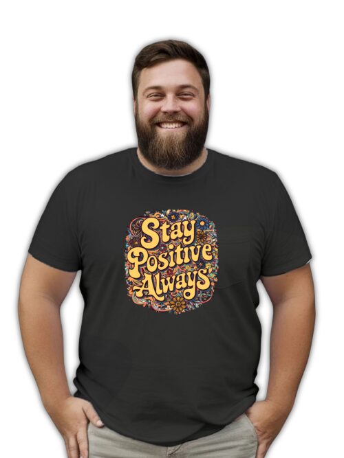 Motivation Graphic Print Plus Size T-shirt