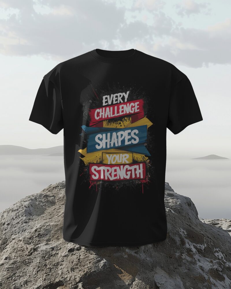 Motivation Graphic Print Plus Size T-shirt - Image 3