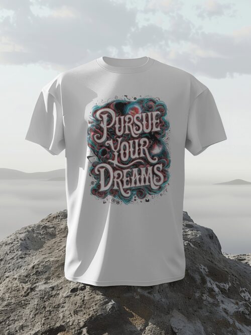 Motivation Graphic Print Plus Size T-shirt