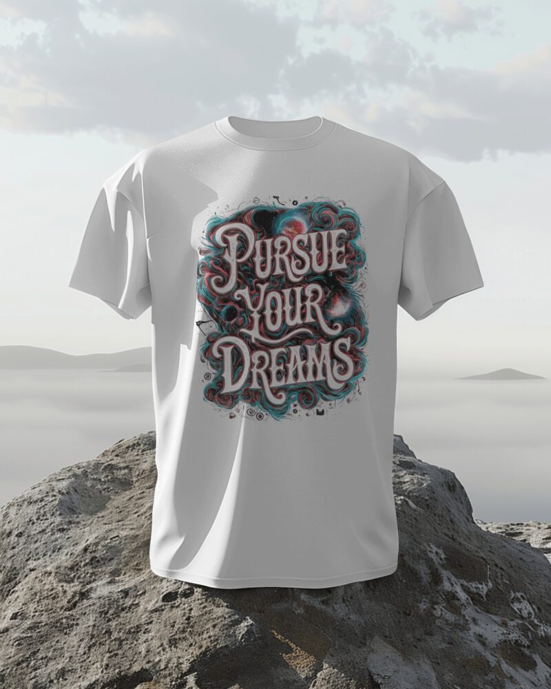 Motivation Graphic Print Plus Size T-shirt