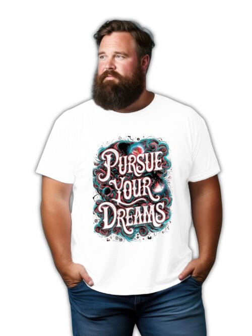 Motivation Graphic Print Plus Size T-shirt