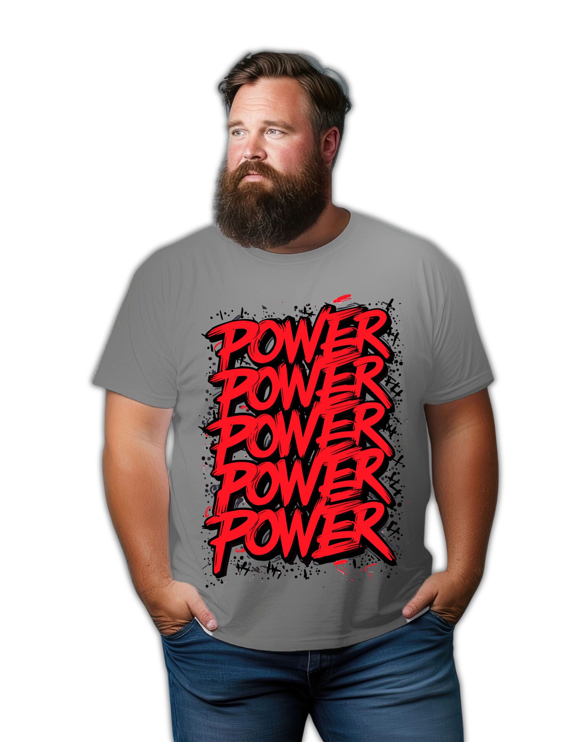 Motivation Graphic Print Plus Size T-shirt - Image 2