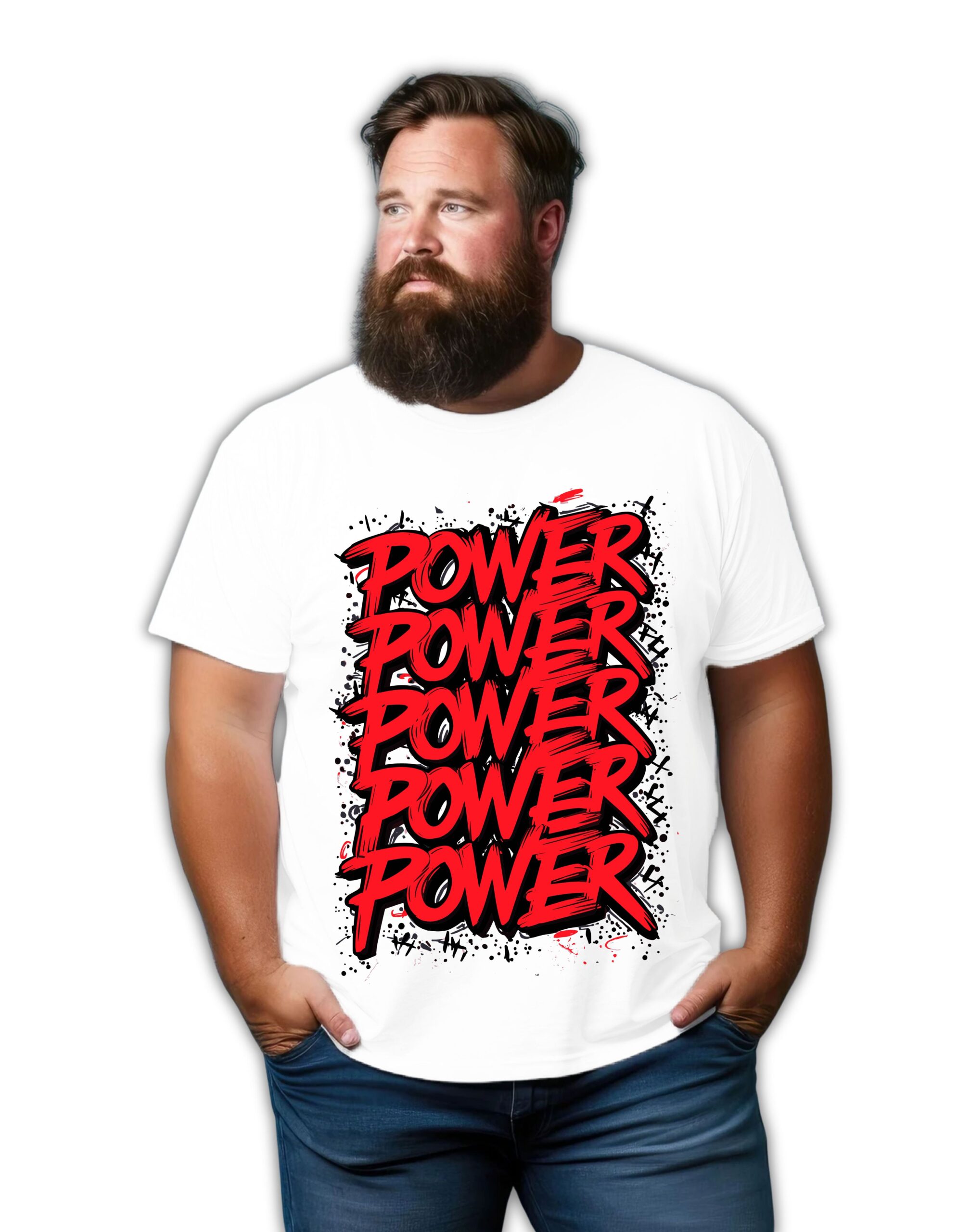 Motivation Graphic Print Plus Size T-shirt - Image 4