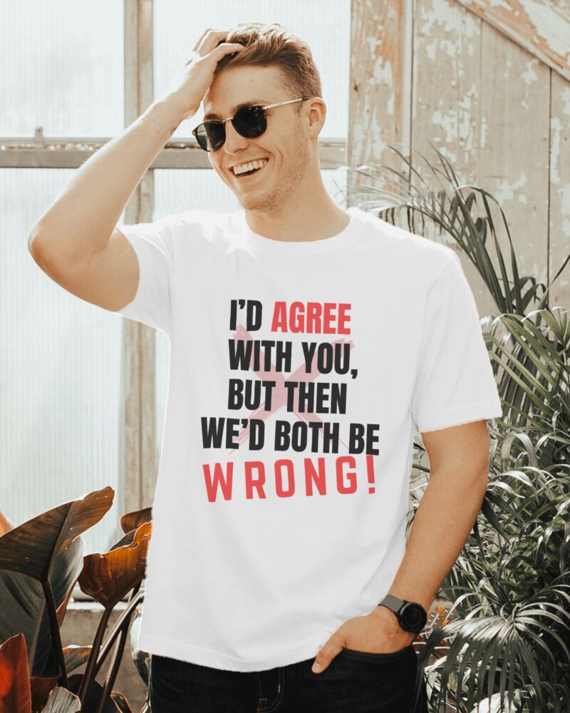 Sarcastic , Witty, Funny, Graphic Print Plus Size T-shirt