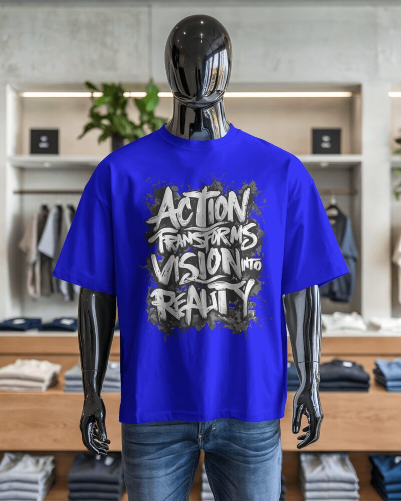 Motivation Graphic Print Plus Size T-shirt - Image 2