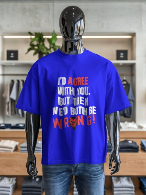 Sarcastic , Witty, Funny, Graphic Print Plus Size T-shirt