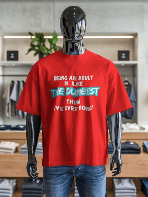 Sarcastic , Witty, Funny, Graphic Print Plus Size T-shirt
