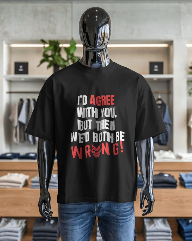 Sarcastic , Witty, Funny, Graphic Print Plus Size T-shirt - Image 2