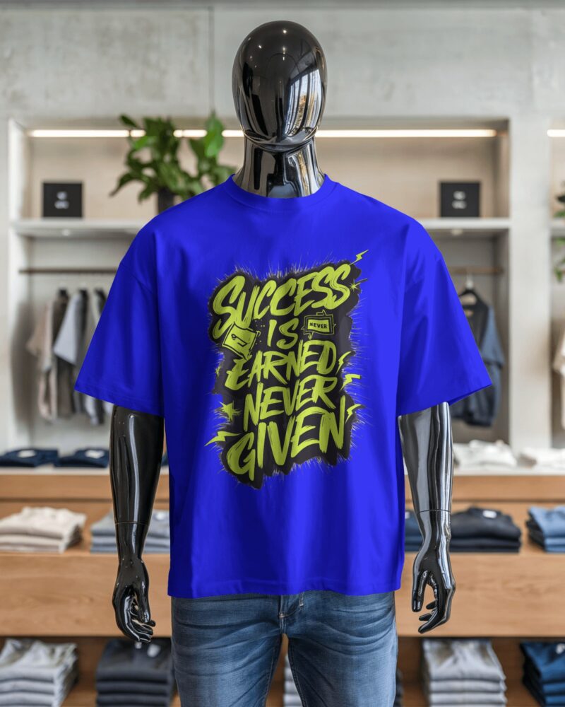 Motivation Graphic Print Plus Size T-shirt - Image 2