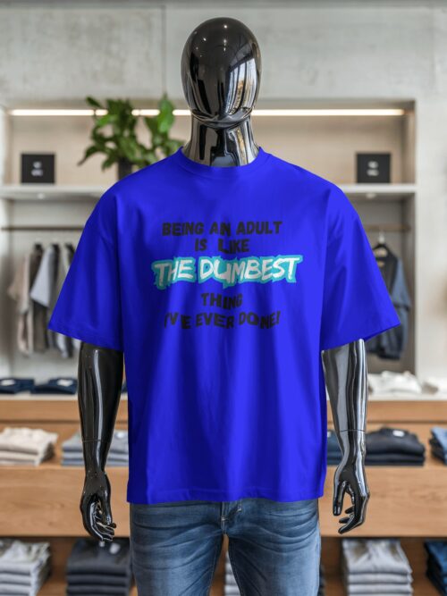 Sarcastic , Witty, Funny, Graphic Print Plus Size T-shirt