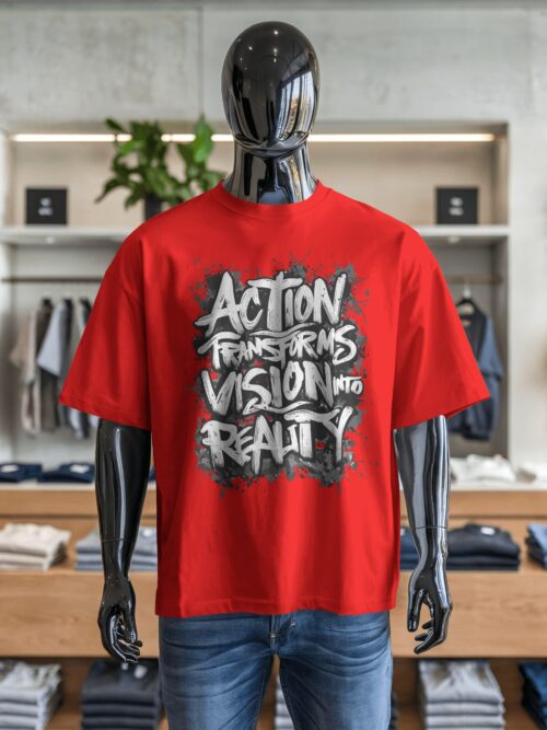 Motivation Graphic Print Plus Size T-shirt