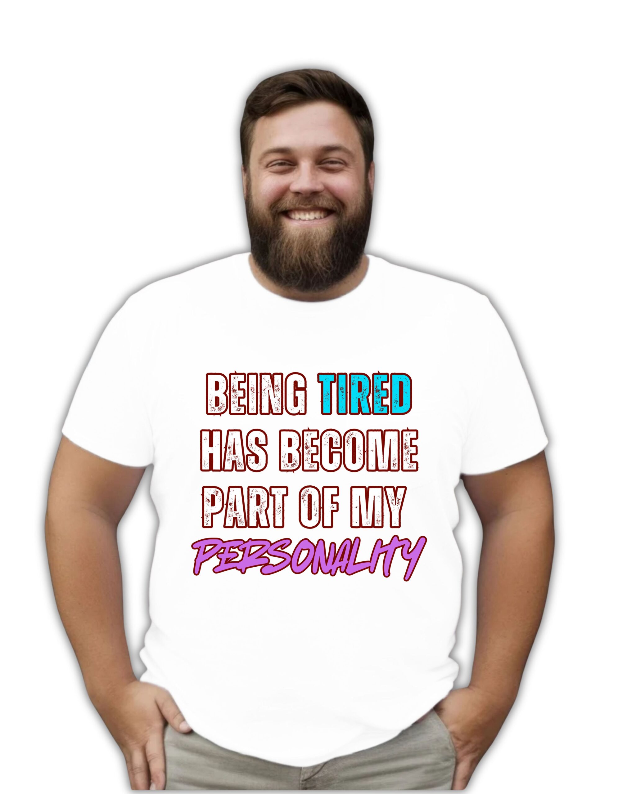 Sarcastic , Witty, Funny, Graphic Print Plus Size T-shirt