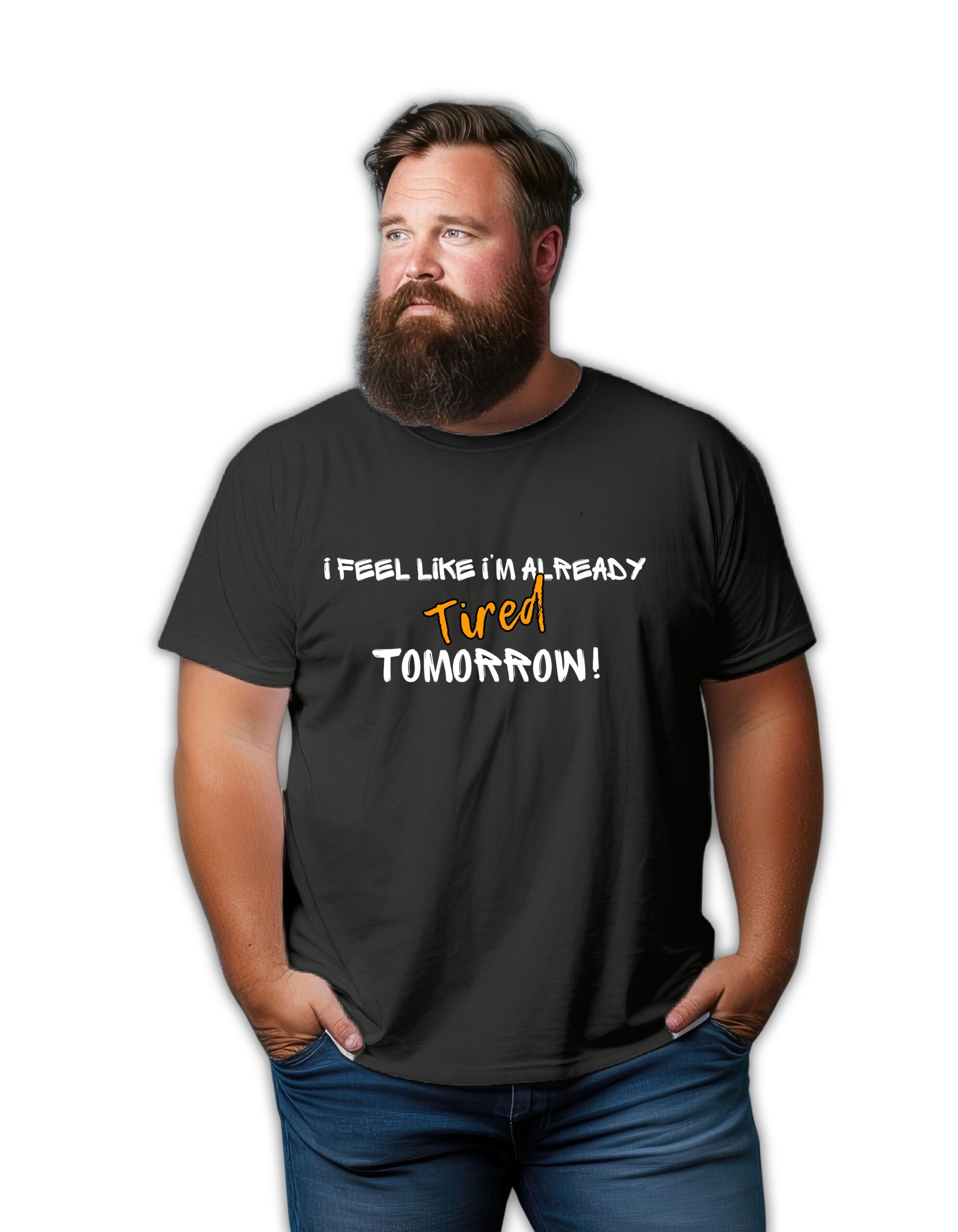 Sarcastic , Witty, Funny, Graphic Print Plus Size T-shirt - Image 3